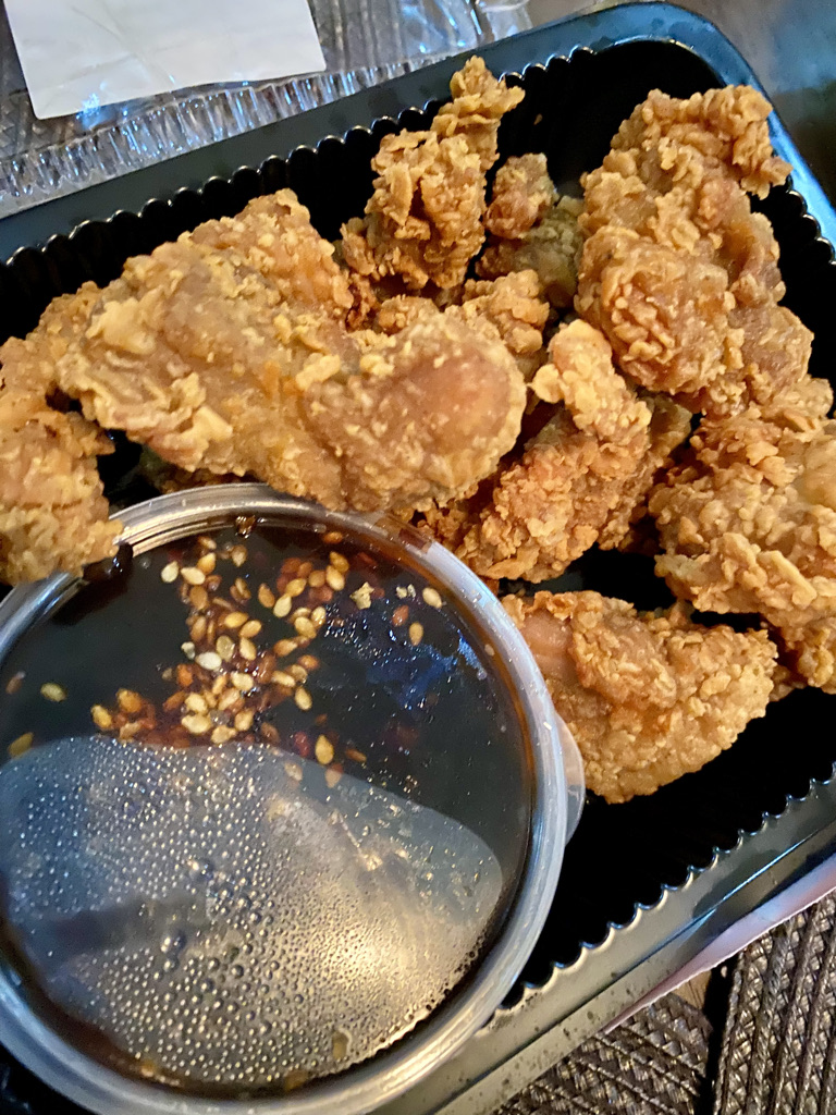 Soy Garlic Chicken poppers